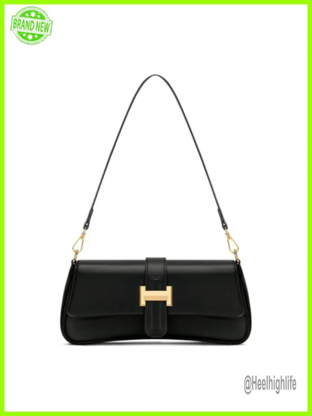 Small Handbag Hobo Purse, Retro Clutch Underarm Bag, PU Leather